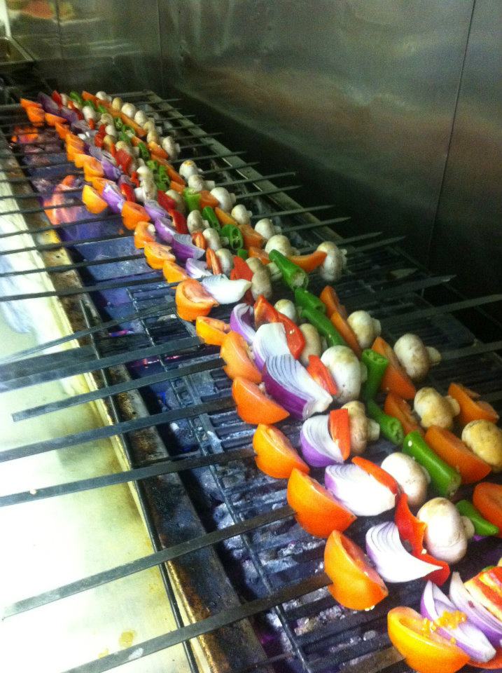 Veggies on Grill